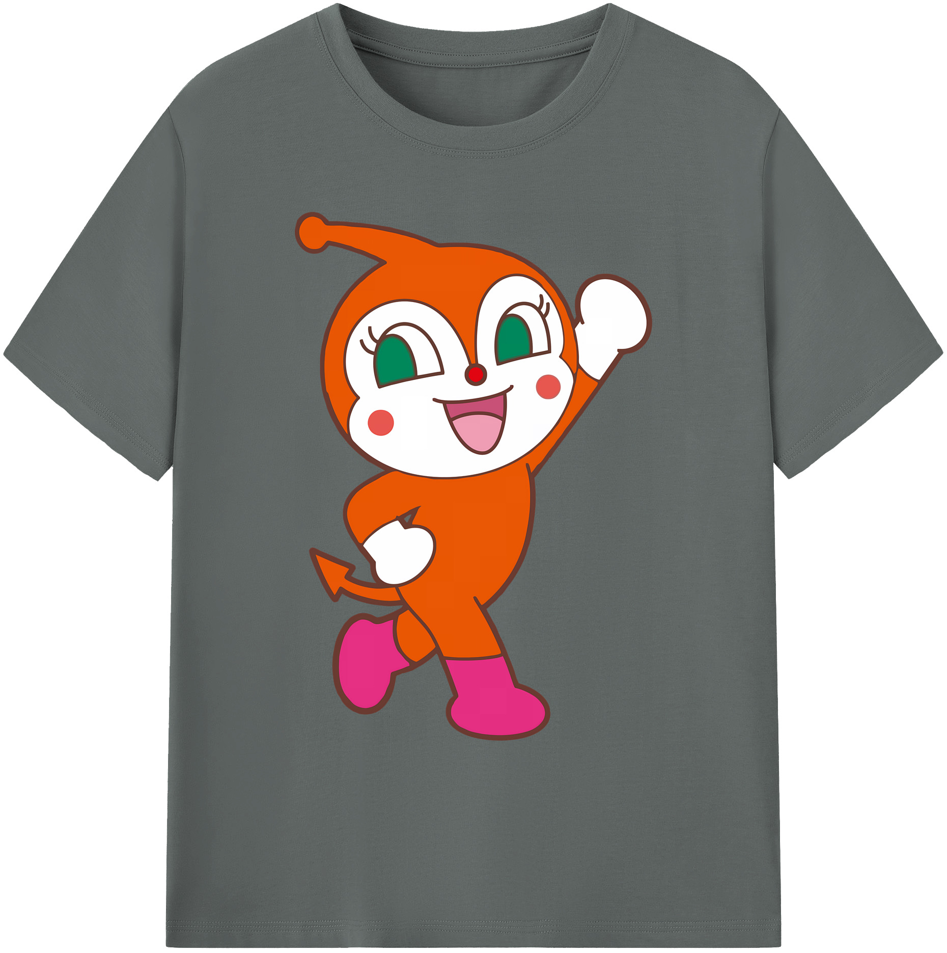 （画像用） アンパンマン Anpanman 綿100％ メンズ半袖Tシャツ｜肌触りやわらか＆通気性